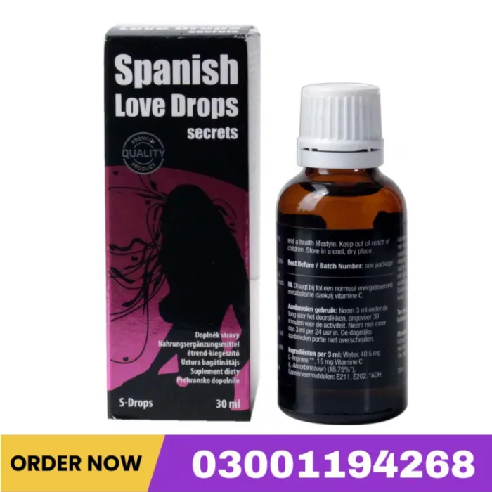 Ruf Spanish Love Drops Secrets 30Ml Price In Pakistan