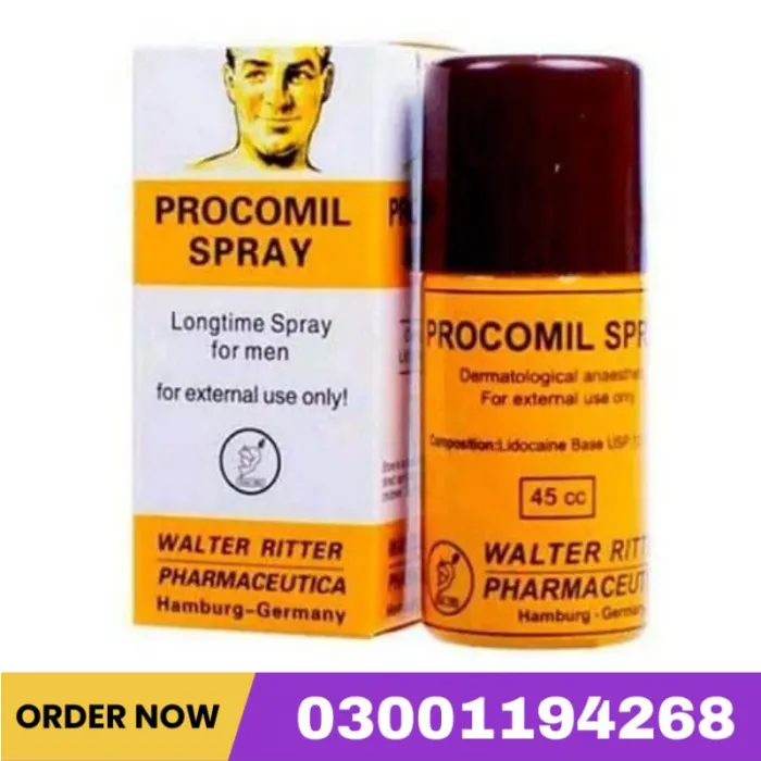 Procomil Delay Spray 45ml - Long Time Spray Price In Pakistan