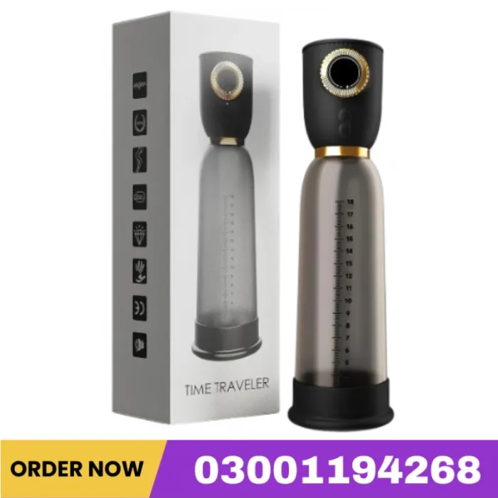 6 Training Modes & 5 Suction Intensities Male Air Pressure Sex Toy Electric Penis Enlarge Vacuum Pump