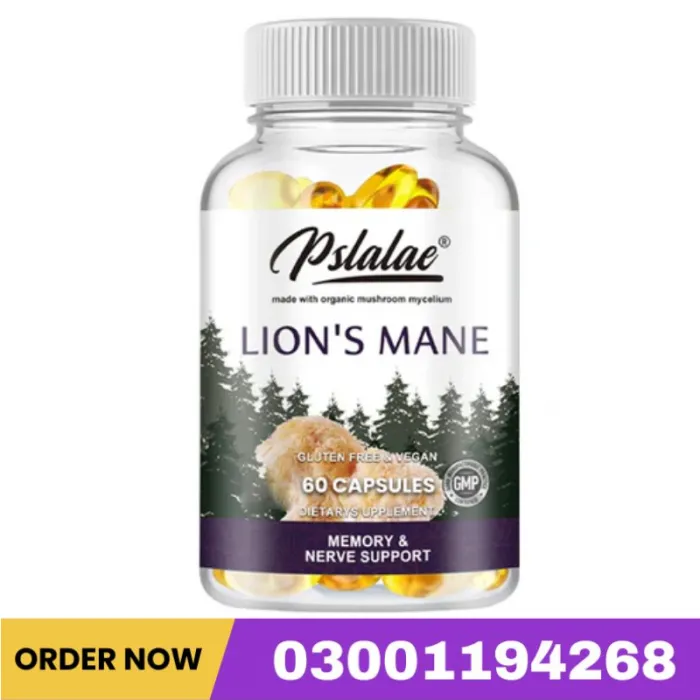Premium Lion's Mane – Brain & Cognitive Support Price In Pakistan