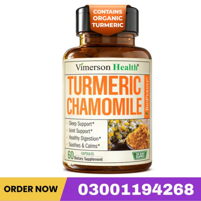 Vimerson Health Turmeric Chamomile Capsule Price In Pakistan