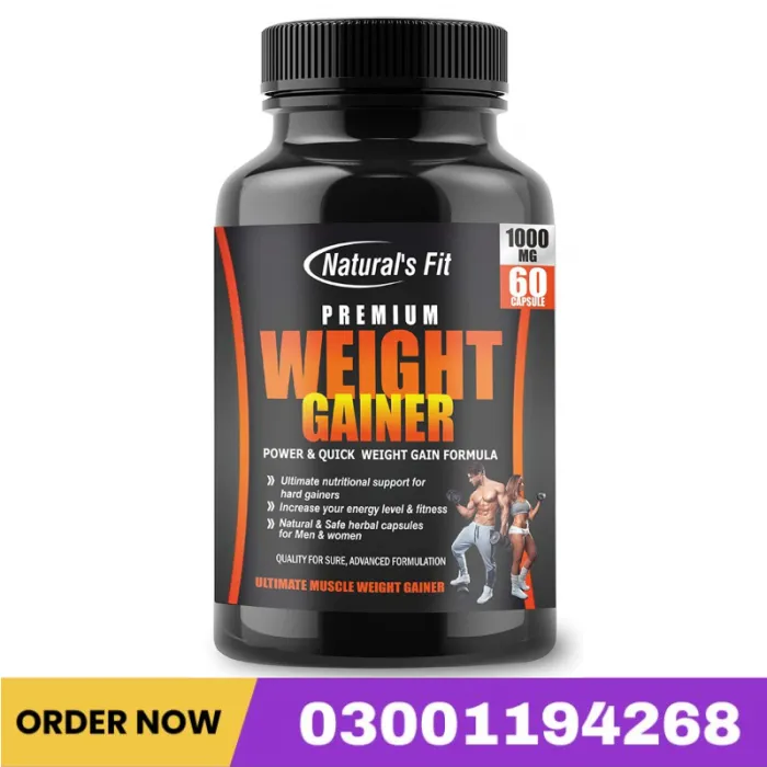 Natural Fit Premium Weight Gainer Capsule Price In Pakistan
