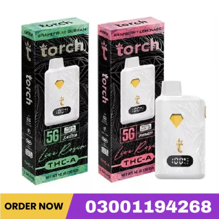 Torch THC-A Live Rosin Disposable | 5g In Pakistan