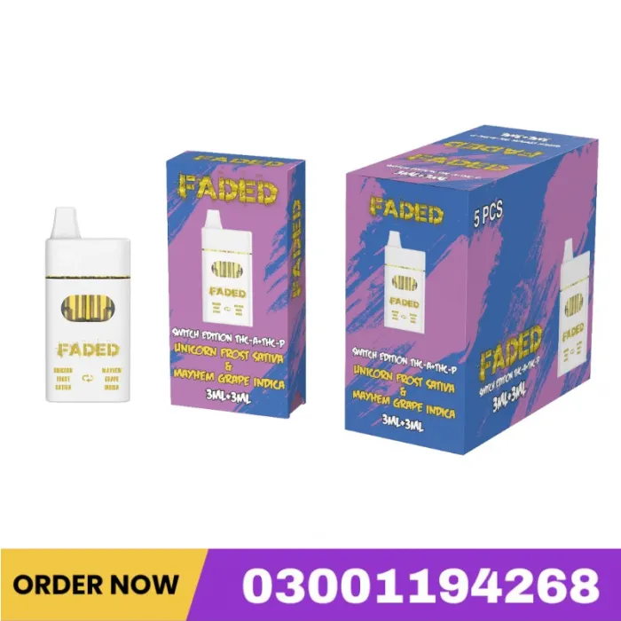 Faded Thca | Thc-P Switch Edition Disposable Vape 6ML In Pakistan