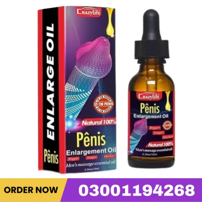 Crazy Life Penis Enlargement Oil For Men In Pakistan