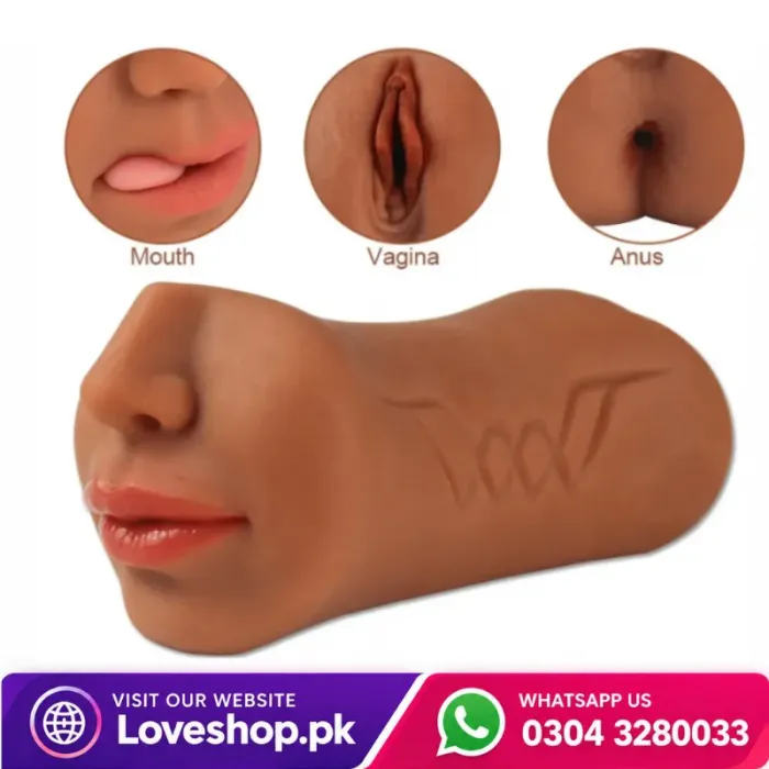 3-In-1 (Vagina + Ass + Mouth) Masturbator Price In Pakistan