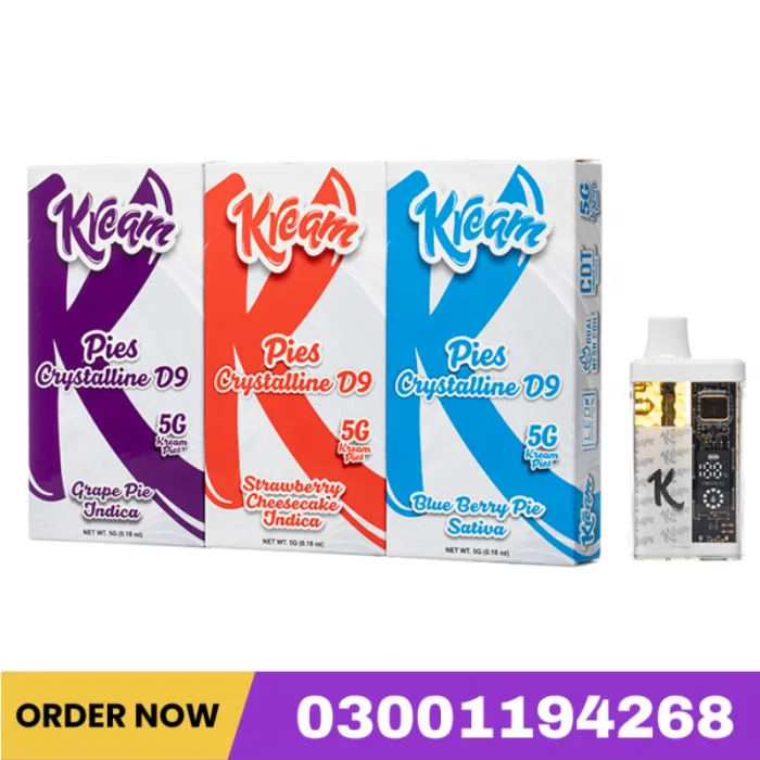 Kream Pies Crystalline D9 Disposable 5G In Pakistan