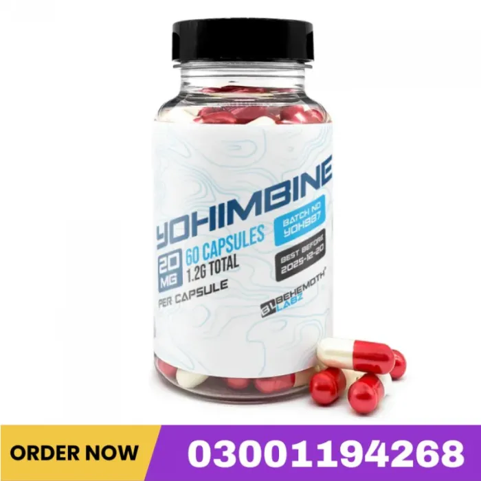 Behemoth Labz Yohimbine 20mg 60 Capsules Price In Pakistan