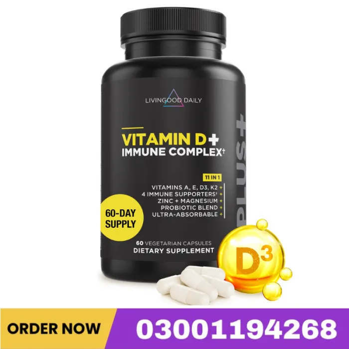 Livingood Daily Vitamin D3 K2 4000 IU Supplement In Pakistan