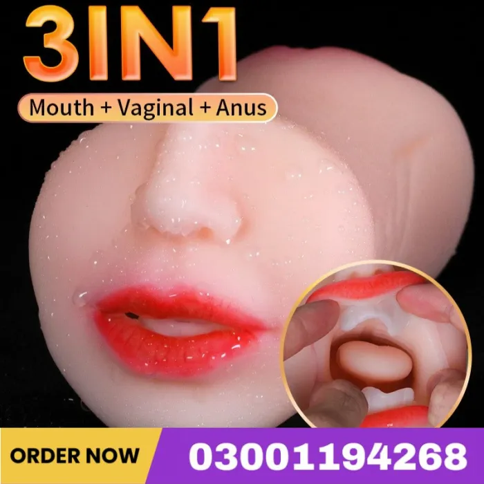 3 IN 1 Mouth + Vaginal + Anus Sex Pussy In Pakistan