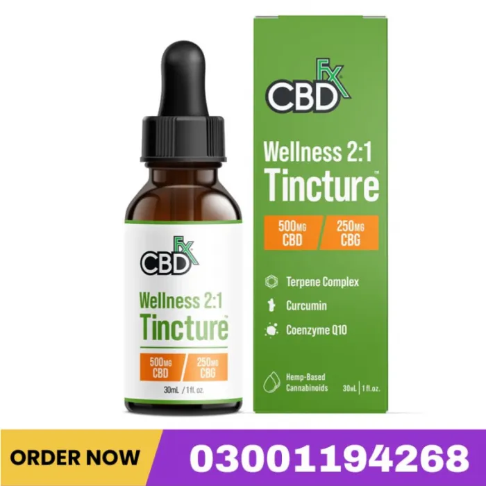 CBD + CBG Oil Wellness Tincture 1000-6000mg Price In Pakistan