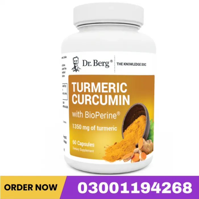 Turmeric Curcumin With Bioperine – 60 Capsules