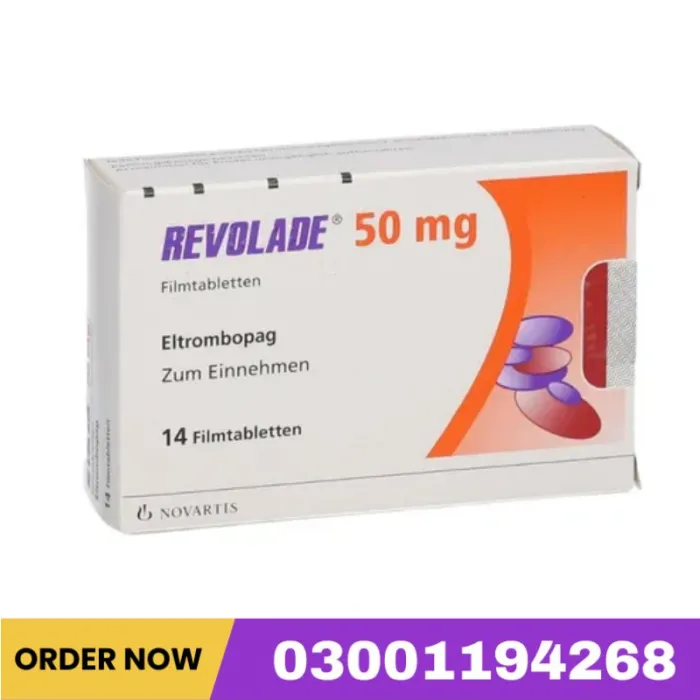 Revolade 50mg 14’s Tablets (Eltrombopag)