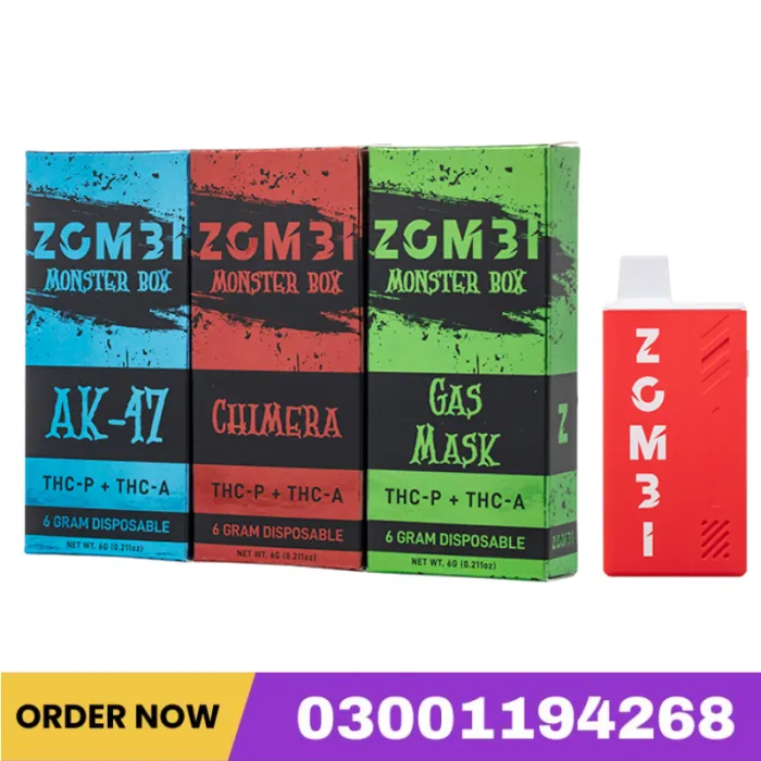Zombi Monster Box THC-P + THC-A Disposable 6G In Pakistan