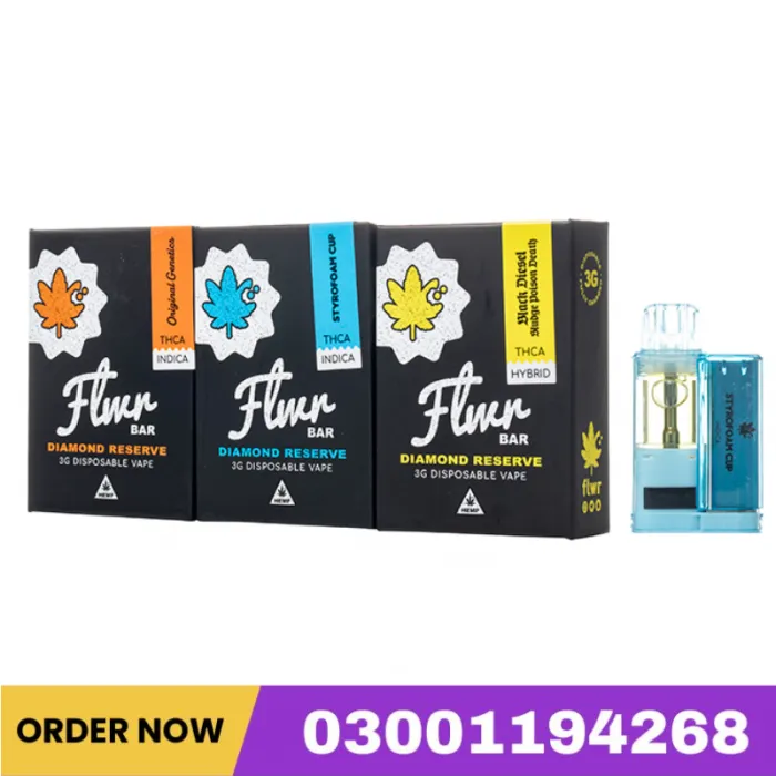 FLWR Bar THCA Live Rosin Disposable 3G In Pakistan