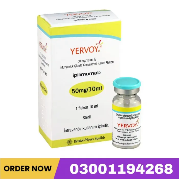 Yervoy 50mg/10ml Injection Solution (Ipilimumab)