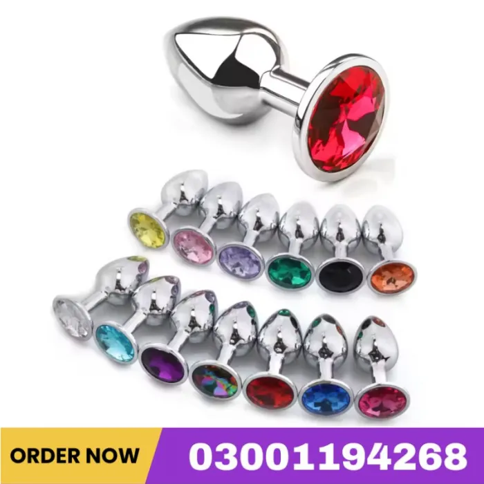 Metal Anal Butt Plug Crystal Jewellery In Pakistan