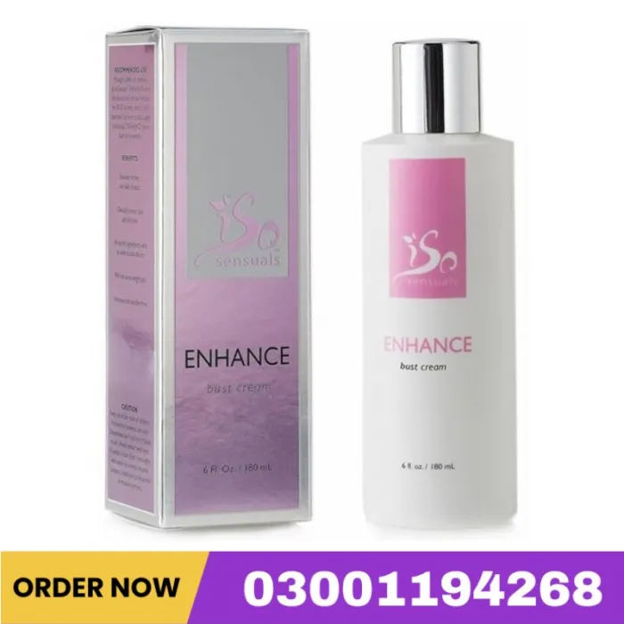 IsoSensuals Enhance Bust Cream – Natural Breast Enhancement