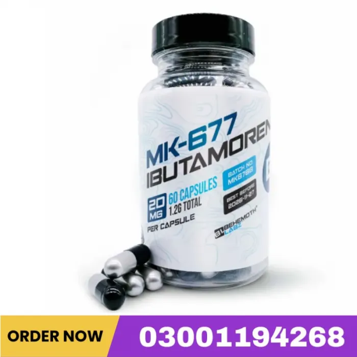 Behemoth Labz Mk-677 Ibutamoren Capsules Price In Pakistan