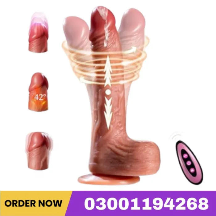 6 In 1 Realistic Dildos Vibrator With 9 Vibrations & 3 Thrusting Swing & Heating Modes