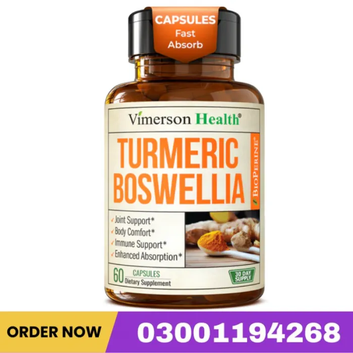 Vimerson Health Turmeric Boswellia Capsule Price In Pakistan