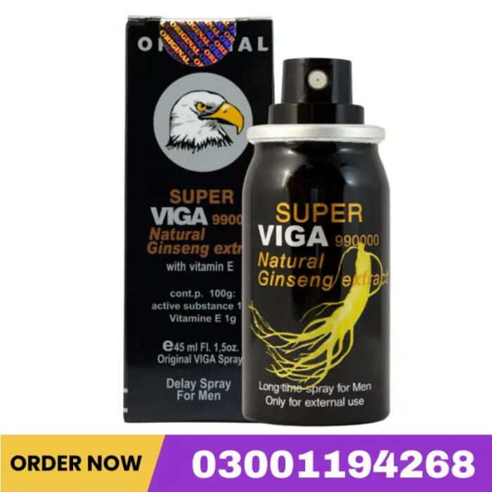 Super Viga 990000 Delay Spray - Ginseng With Vitamin E 