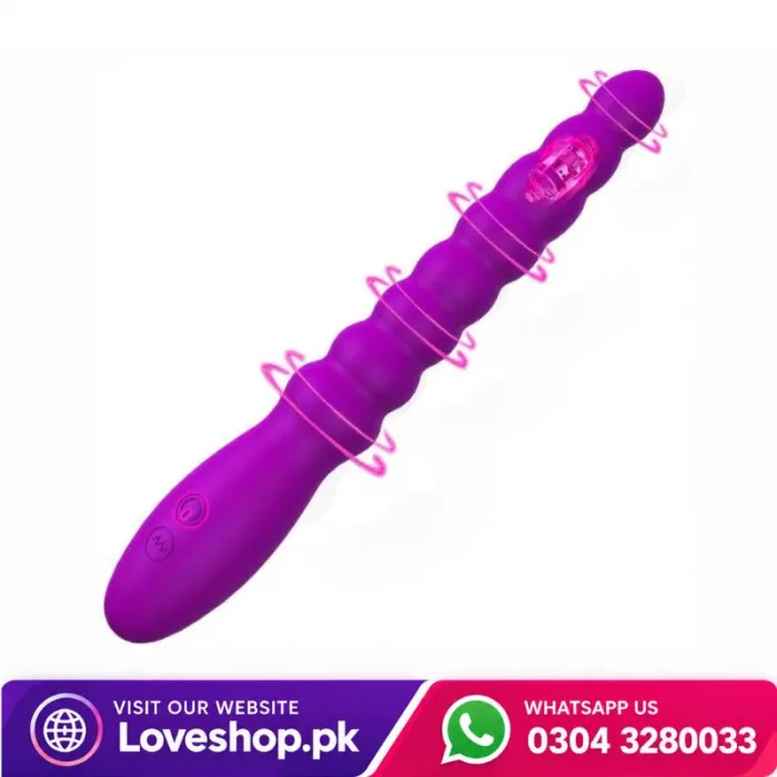 Multi Speeds Anal Beads Prostate Massager Vibrating Butt Plug Sex Toys For Women
