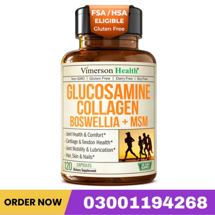 Vimerson Health Glucosamine Collagen Boswellia+Msm Capsule Price In Pakistan 