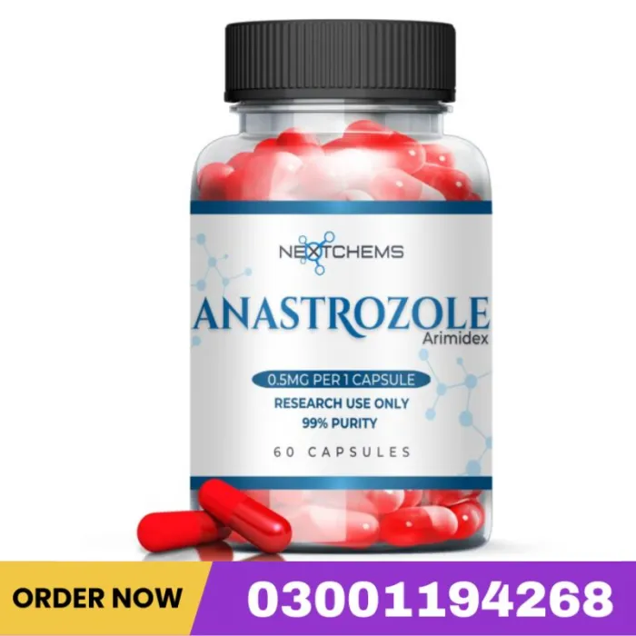 Anastrozole (Arimidex), 0.5mg – 60 Capsules Price In Pakistan