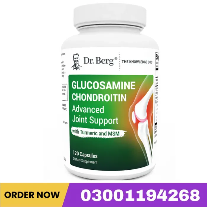 Glucosamine Chondroitin Advanced Joint Support With Msm – 120 Vegetable Capsules