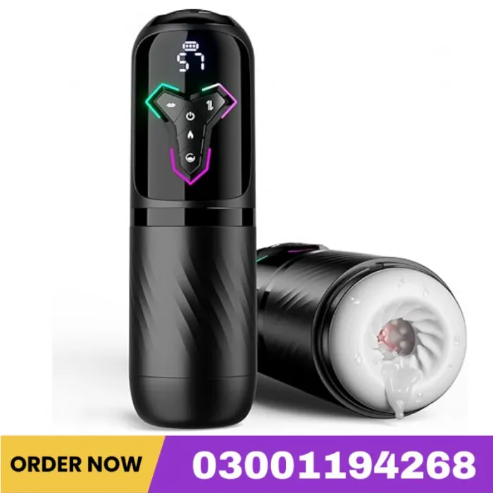 Sky Power Heating Male Masturbator Pump | 5-in-1 Price In Pakistan