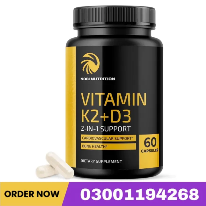 Vitamin D3 K2 5000 Iu For Immune System Capsules In Pakistan
