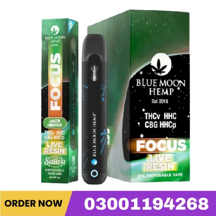 Focus Blend Jack Herer Live Resin 2G Disposable Vape – In Pakistan