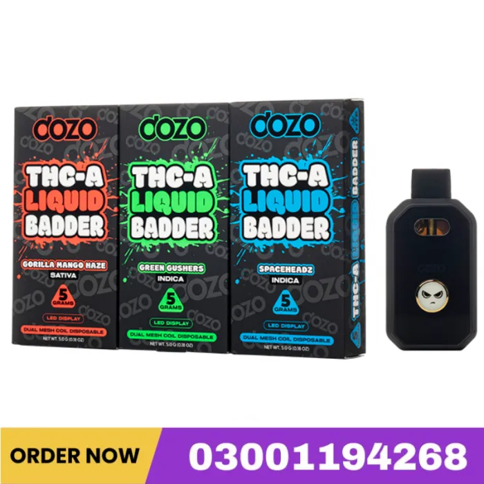 DOZO THC-A Liquid Badder Disposable 5G In Pakistan