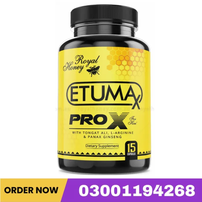 Etumax Pro X – Royal Honey (15 Capsules) Price In Pakistan