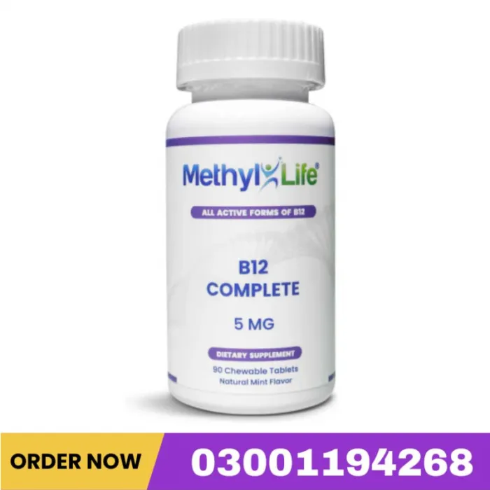 Methyl Life All Active Forms Of B12 Complex Capsules In Pakistan