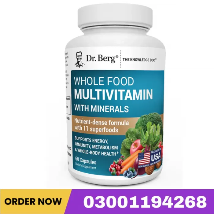 Whole Food Multivitamin With Minerals – 60 Capsules