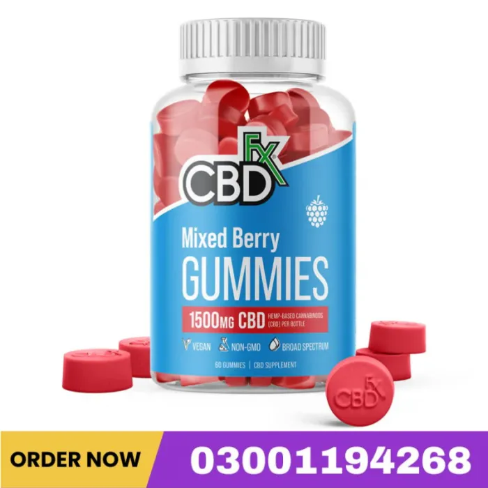 Original Mixed Berry CBD Gummies Price In Pakistan