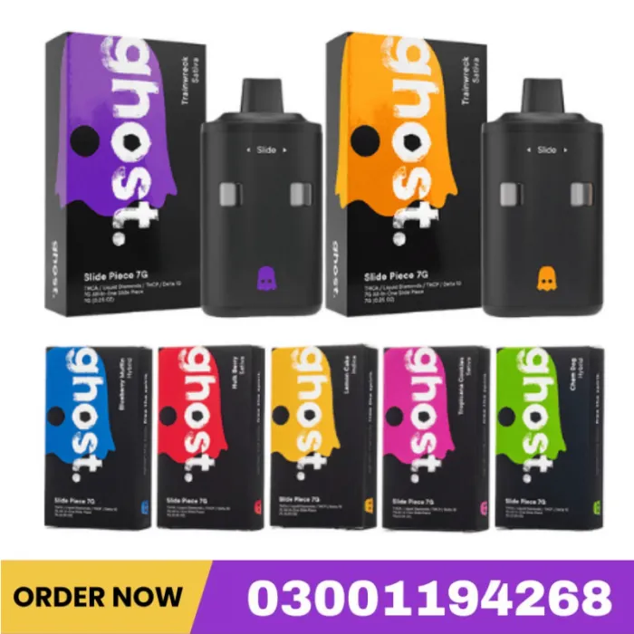 Ghost Hemp Slide Piece THCA Disposable 7G In Pakistan