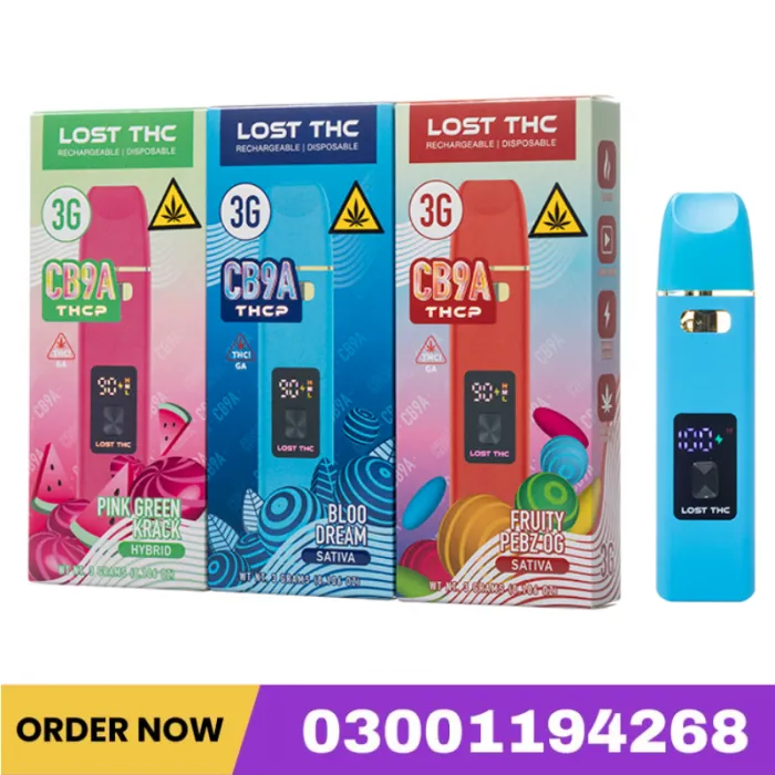 Lost THC CB9A V4 Disposable 3G