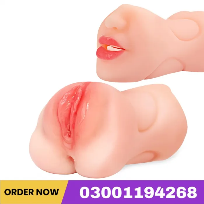3 In 1 Pocket Pussy Male Masturbator With Mouth