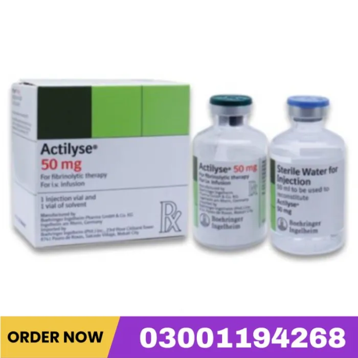 Actilyse 50mg Injection (Alteplase)