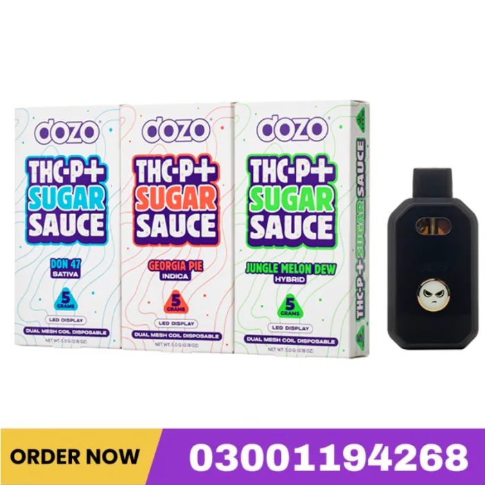 DOZO THC-P Sugar Sauce Disposable 5G In Pakistan