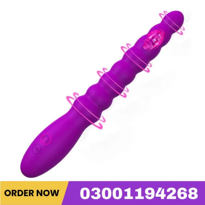 Multi Speeds Anal Beads Prostate Massager Vibrating Butt Plug Sex Toys For Women