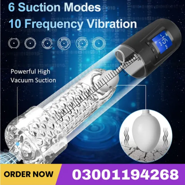 6 Suction 10 Vibrations Electric Vacuum Pump Growth Pump