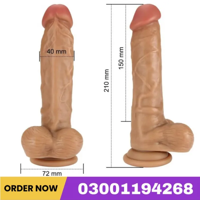 8 Inch Lifelike Silicone Realistic Dildo
