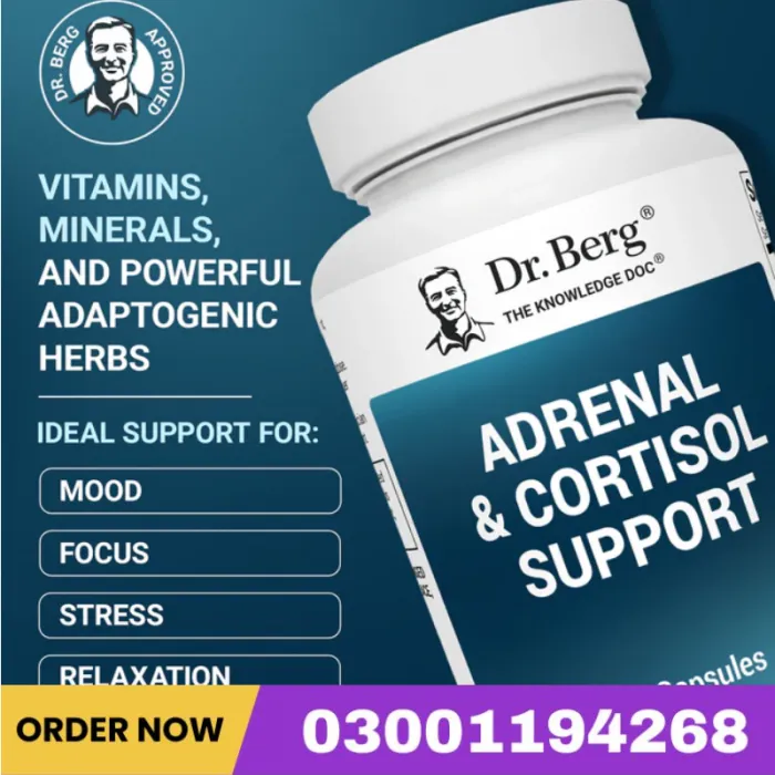Adrenal & Cortisol Support – 60 Vegetable Capsules