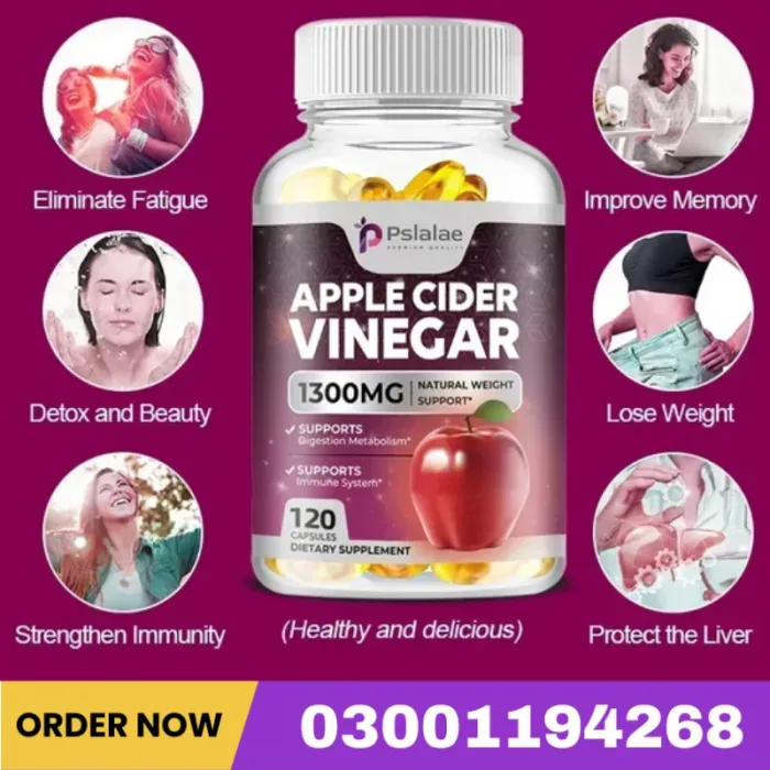 Apple Cider Vinegar Capsules – Detox & Wellness Formula Price In Pakistan