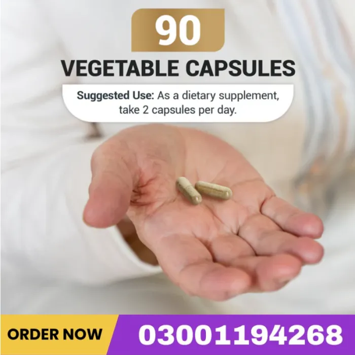 Ashwagandha With Bioperine (Black Pepper) – 90 Vegetable Capsules