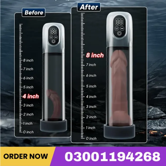 Automatic 4 Training Pressure And 5 Suction Air Water Extender Electric Penis Pump For Men Dick Enlarger Erection